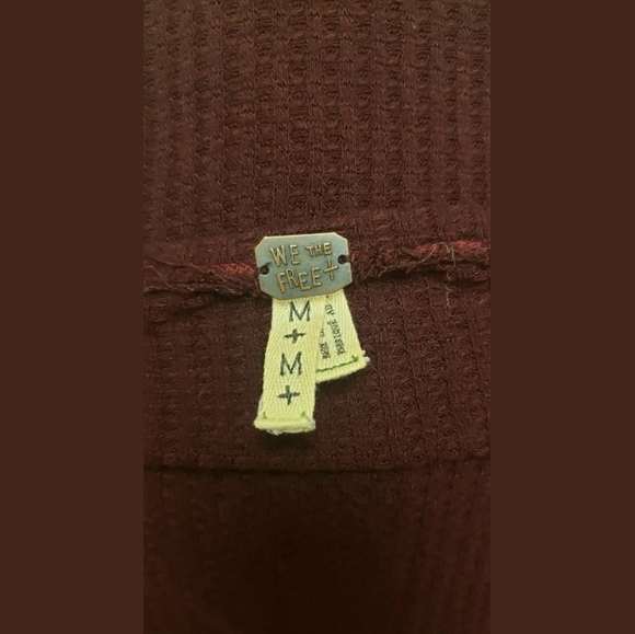 FREE PEOPLE We The Free Laguna Slouchy Thermal Top - Picture 8 of 8